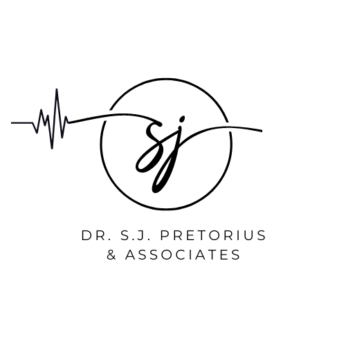 Dr SJ Pretorius & Associates White Logo - General Practitioner Montana Park